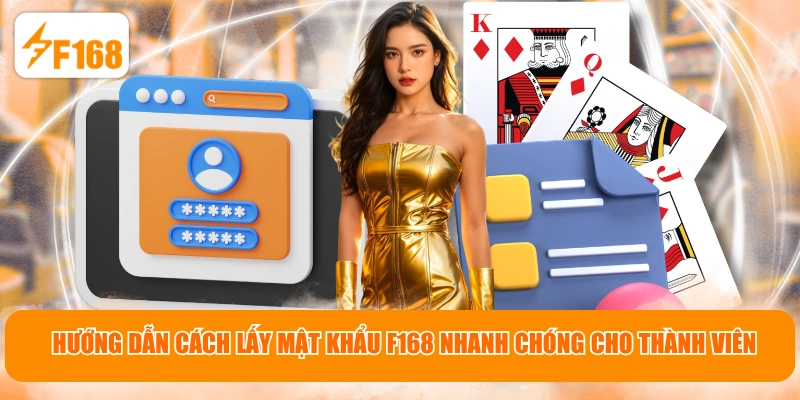 Hướng dẫn cách lấy mật khẩu F168 nhanh chóng cho thành viên